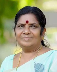 A Beautiful Picture Of Kerala Minister Chinchu Rani.