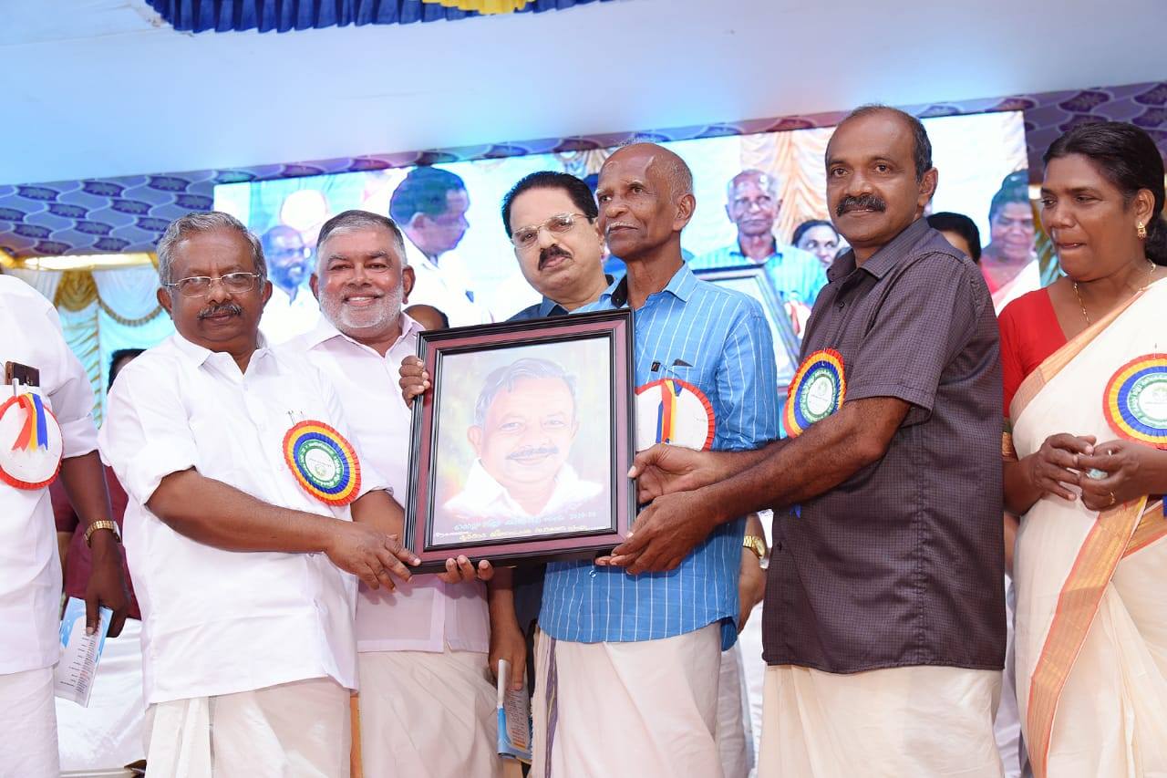 with minister K Raju 2019